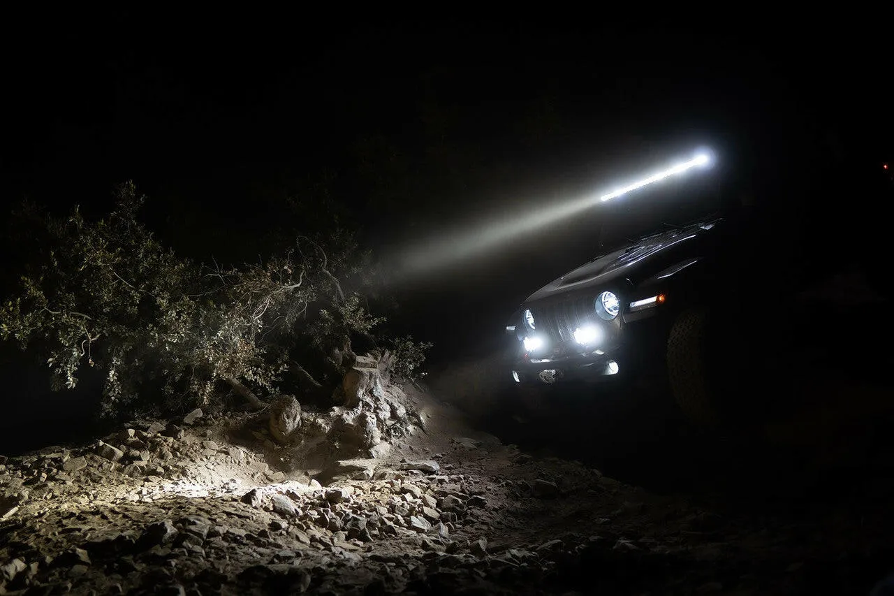 Jeep JL/JT XL Sport Bumper Light Kit - Jeep 2020-22 Gladiator; 2018-22 Wrangler JL; NOTE: w/ OE Steel Bumper