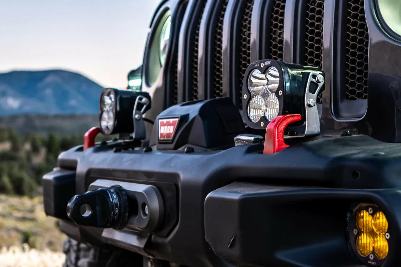 Jeep JL/JT XL Sport Bumper Light Kit - Jeep 2020-22 Gladiator; 2018-22 Wrangler JL; NOTE: w/ OE Steel Bumper