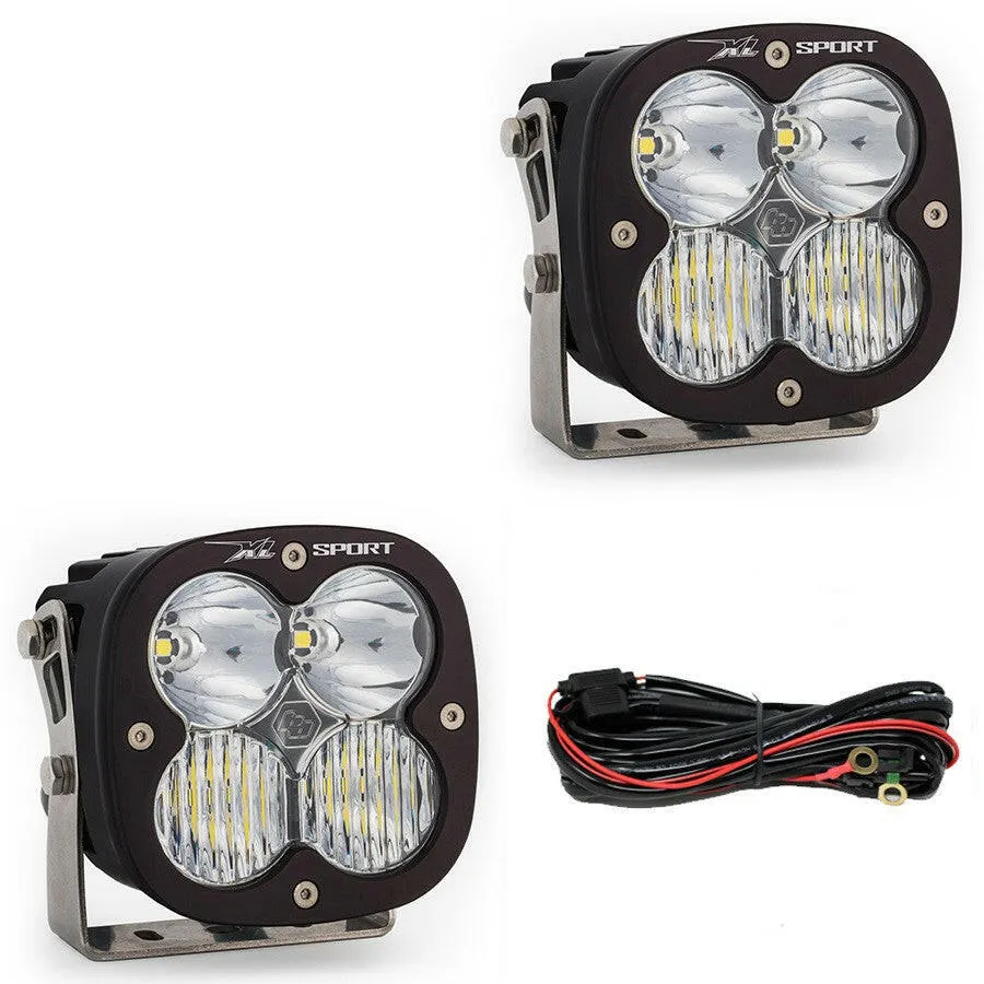 Jeep JL/JT XL Sport Bumper Light Kit - Jeep 2020-22 Gladiator; 2018-22 Wrangler JL; NOTE: w/ OE Steel Bumper