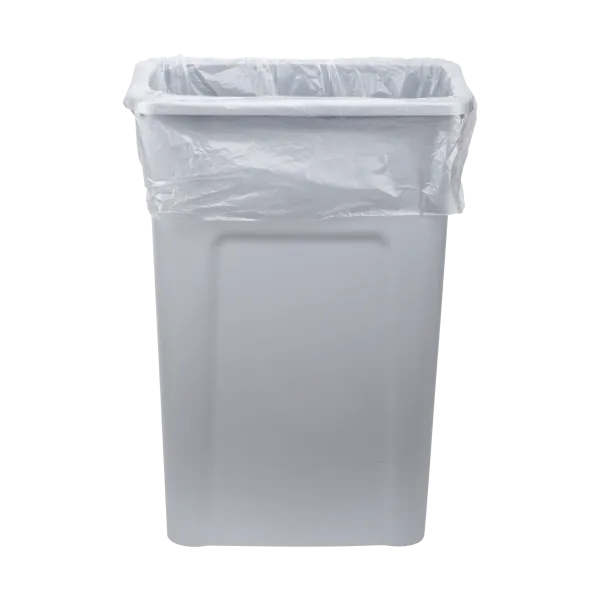 Karat High Density 40-45 Gallon Trash Can Liner (40" x 48"), 16 Micron - 200 liners