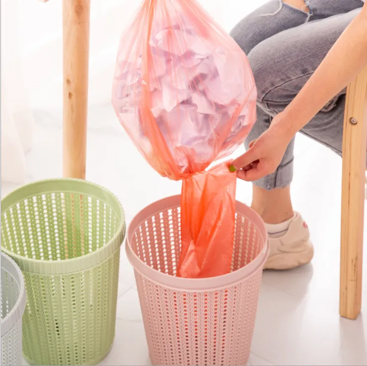 Kawaii Colorful Trash Cans