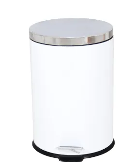 Kitchen Life Pedal Bin 20L - White
