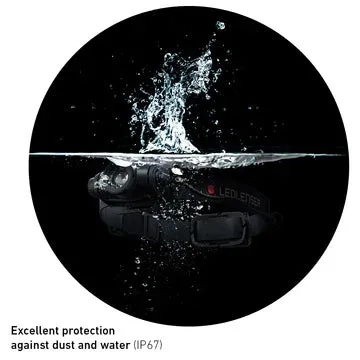 Ledlenser Rechargabke LED Headlamp H5R CORE .