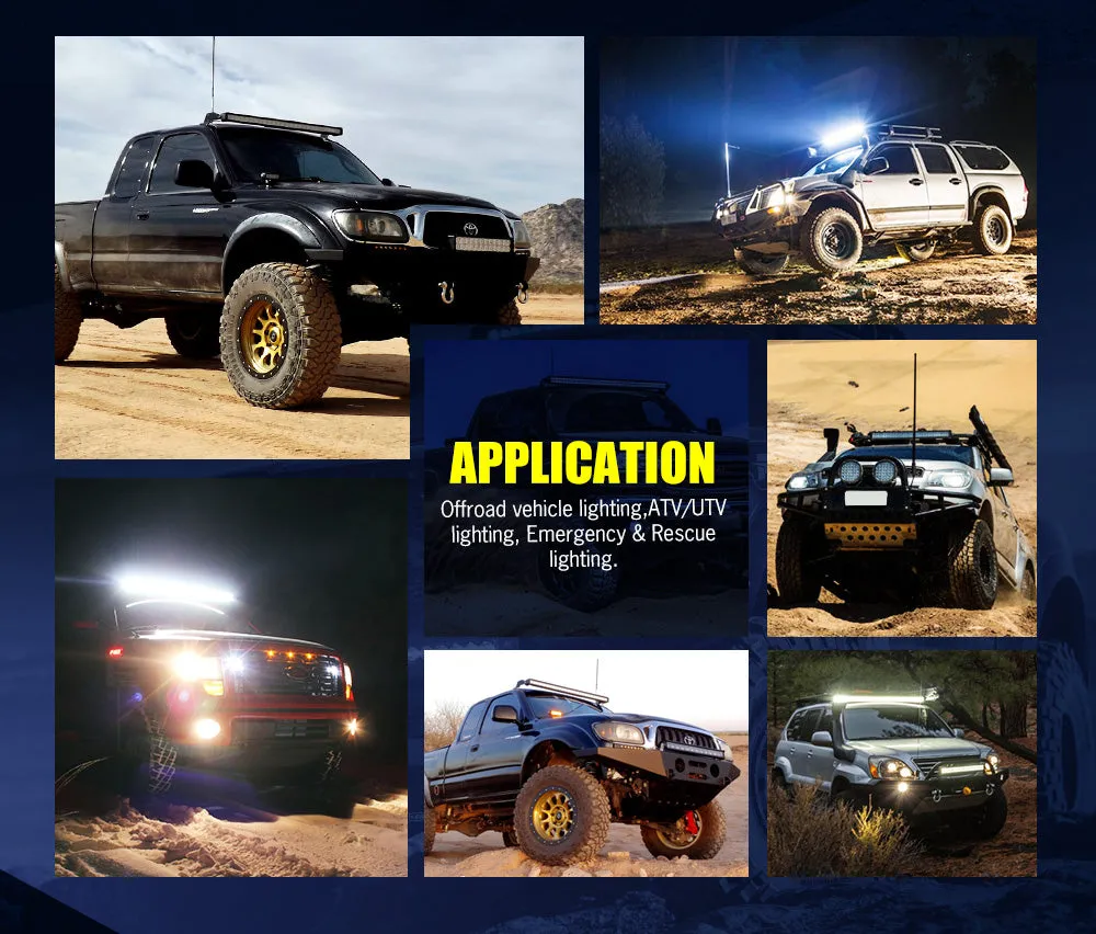 Lightfox 50inch Led Light Bar 1 Lux @ 698M IP68 39,800 Lumens
