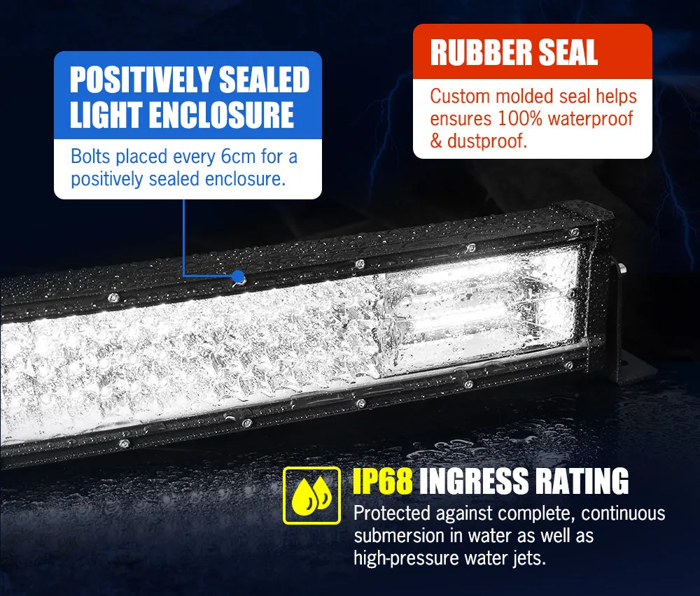 Lightfox 50inch Led Light Bar 1 Lux @ 698M IP68 39,800 Lumens