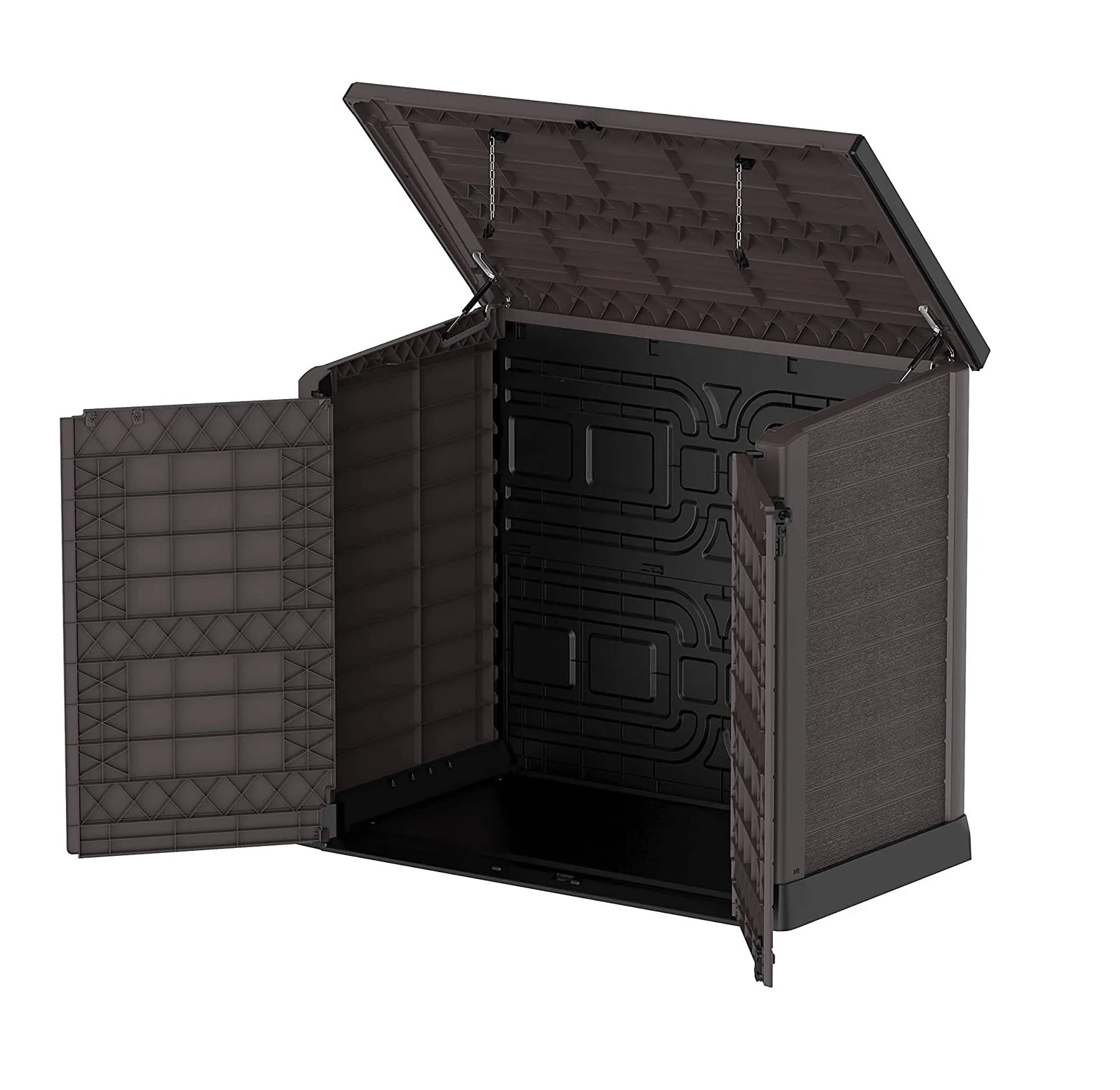 [LIMITED TIME - FREE ASSEMBLY INCLUDED] StoreAway Storage Shed 1200L (Brown)