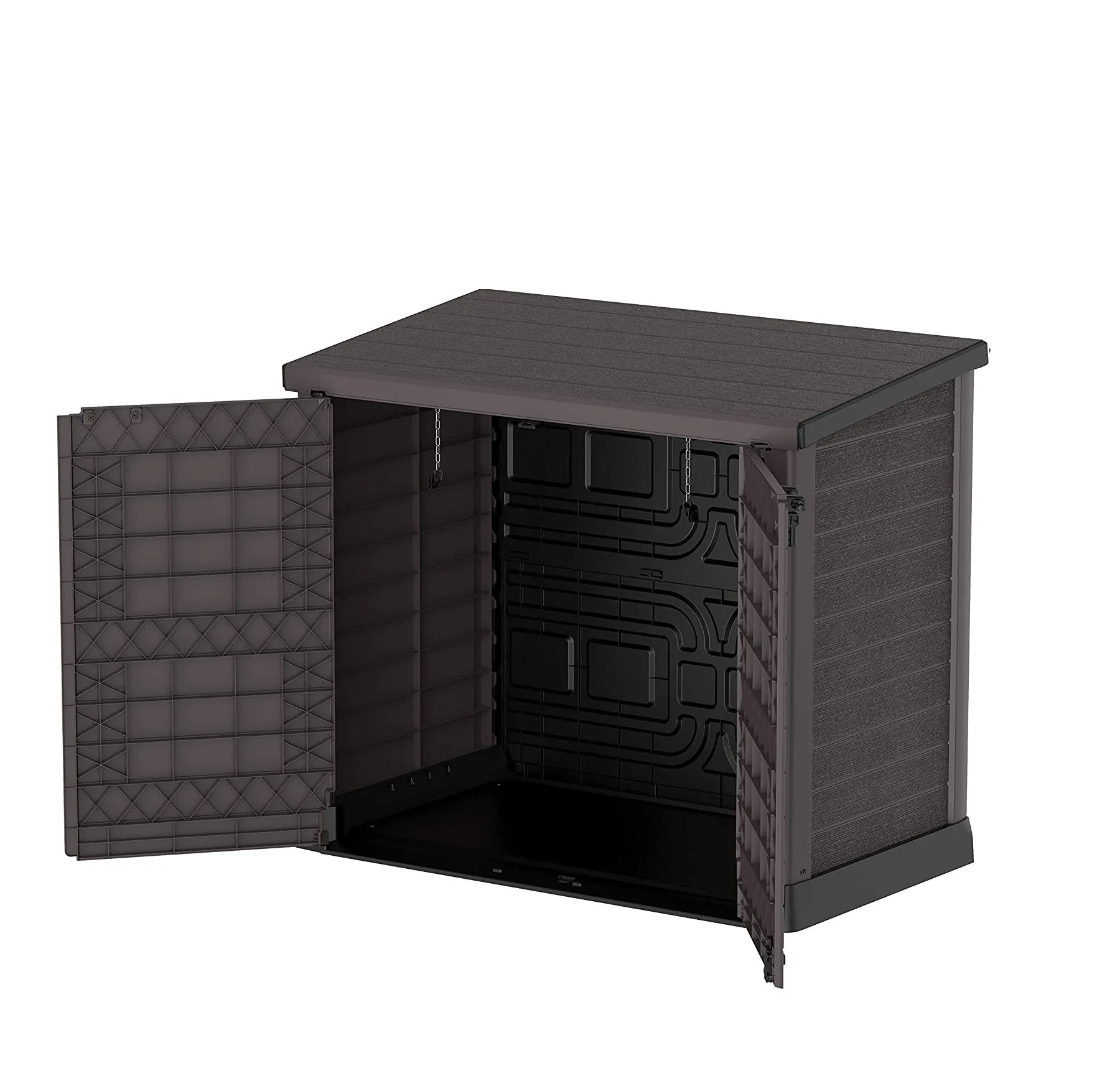 [LIMITED TIME - FREE ASSEMBLY INCLUDED] StoreAway Storage Shed 1200L (Brown)