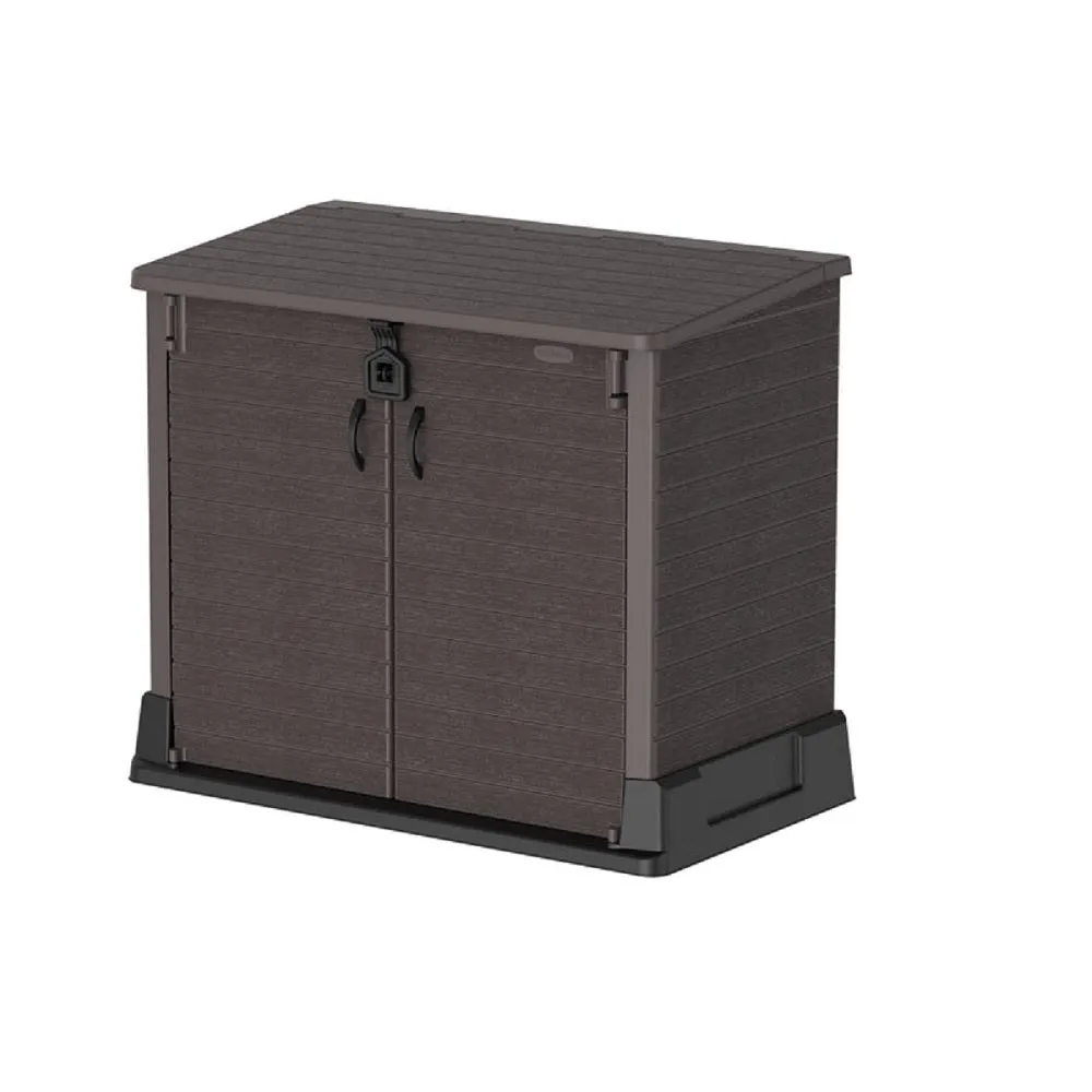 [LIMITED TIME - FREE ASSEMBLY INCLUDED] StoreAway Storage Shed 850L (Brown)