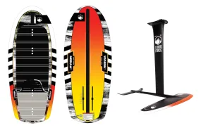 Liquid Force Nebula Foil Board W/Carbon Horizon 125 OR 160 Foil Set Package