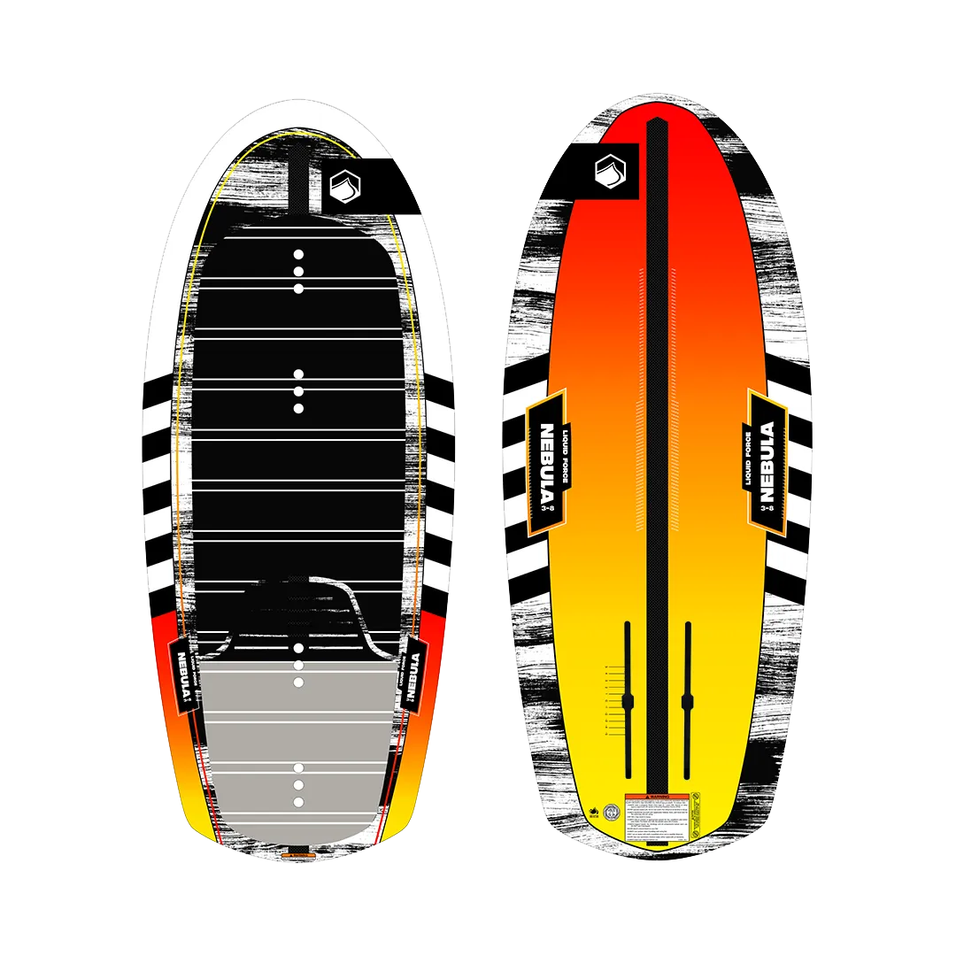 Liquid Force Nebula Foil Board W/Carbon Horizon 125 OR 160 Foil Set Package