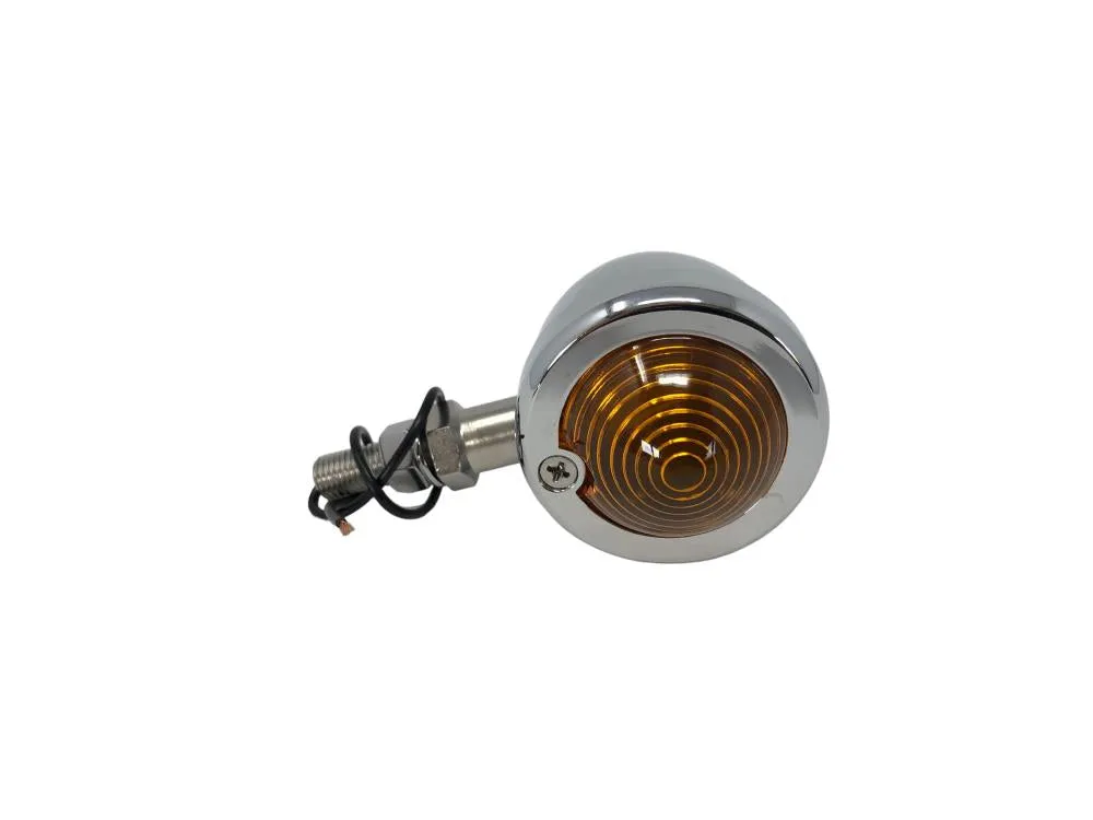 Long Stem Bullet Amber Indicator/Turn Signal Marker Side Light - Highway Hawk H68-4971