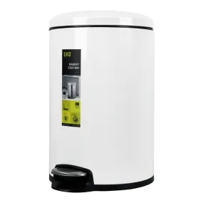 Maggy Step Bin 12 Liter White