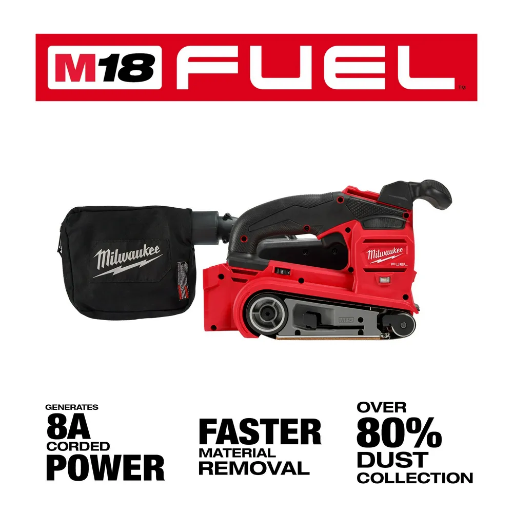 Milwaukee M18 Fuel 3"X18" Cordless Belt Sander Tool Only