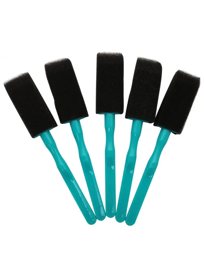 Mont Marte Foam Hobby Brush 25Mont Marte 5pc Poly Bag