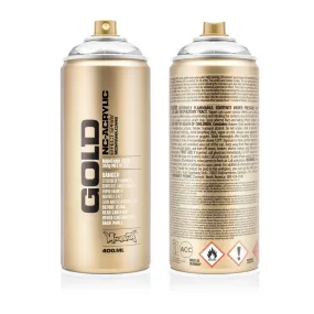 Montana GOLD 400mL Spray Paint - Silverchrome
