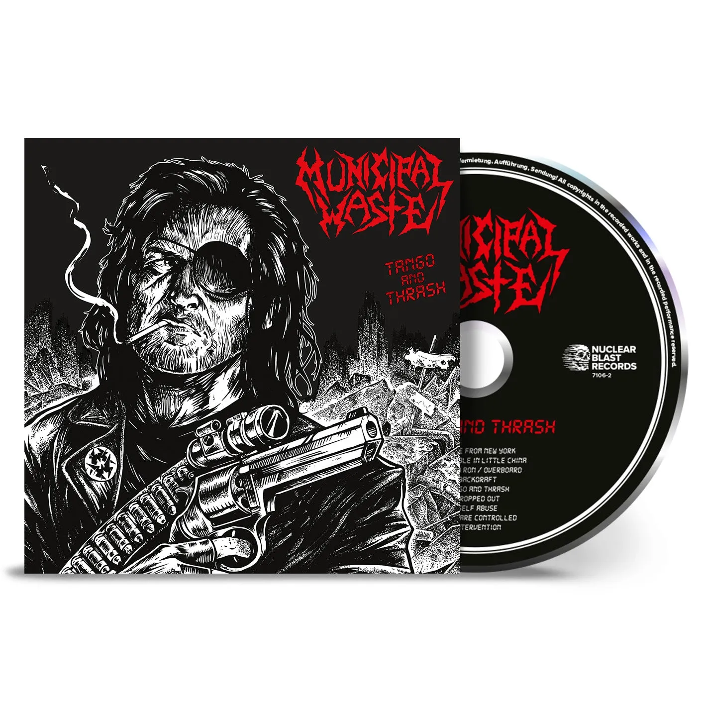 Municipal Waste "Tango & Thrash (Redux)" Jewelcase CD