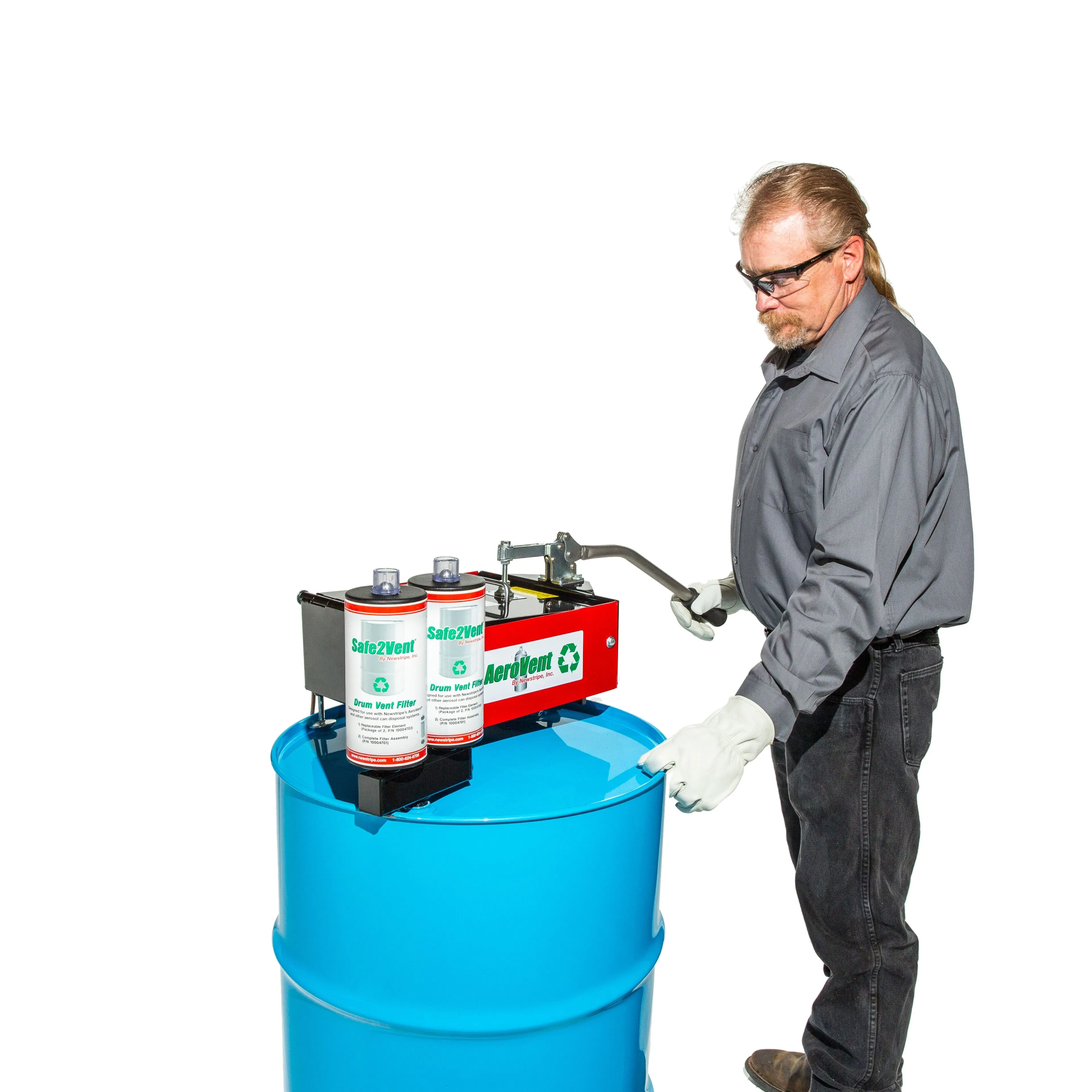 Newstripe AeroVent 3X Aerosol Can Disposal System
