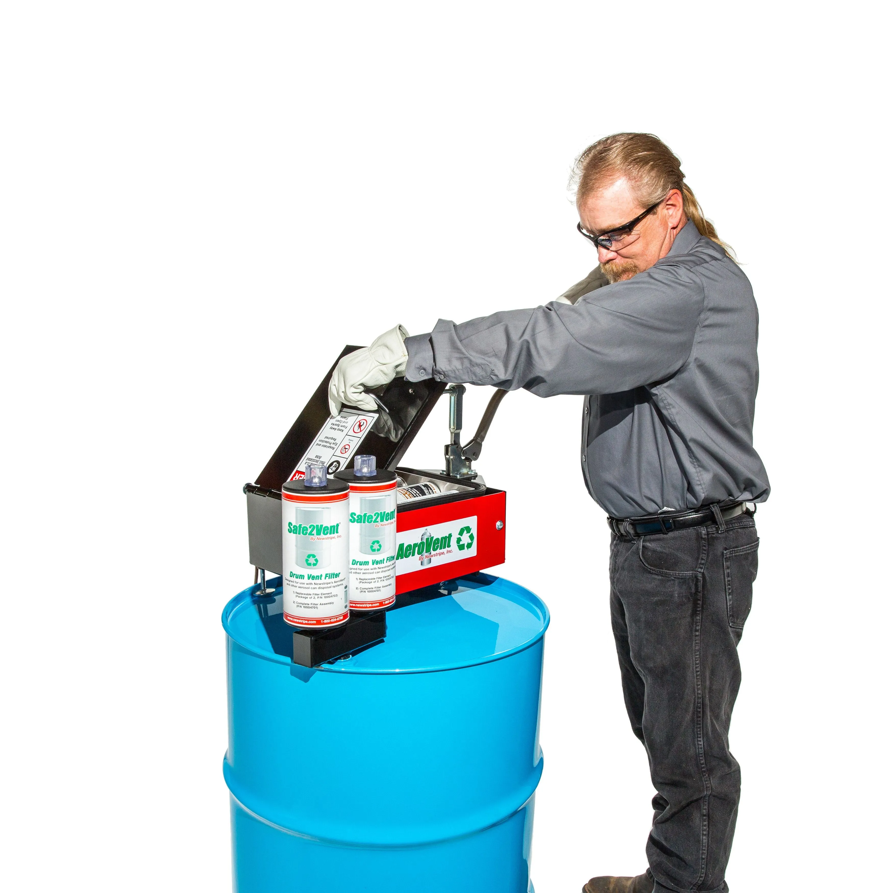 Newstripe AeroVent 3X Aerosol Can Disposal System