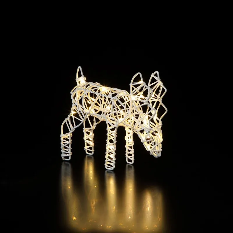 Noma Grazing Christmas Light Up Deer with LEDs 16cm
