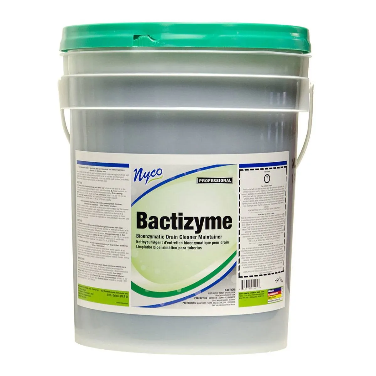 Nyco® Bioenzymatic Natural Drain Cleaner & Opener - 5 Gallon Pail