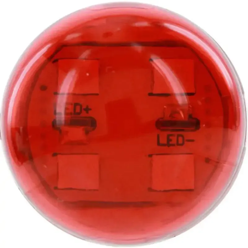 Philips 7443RULRX2 Red LED Bright Reverse Back Up Tail Brake Stop Turn Light Bulb pair