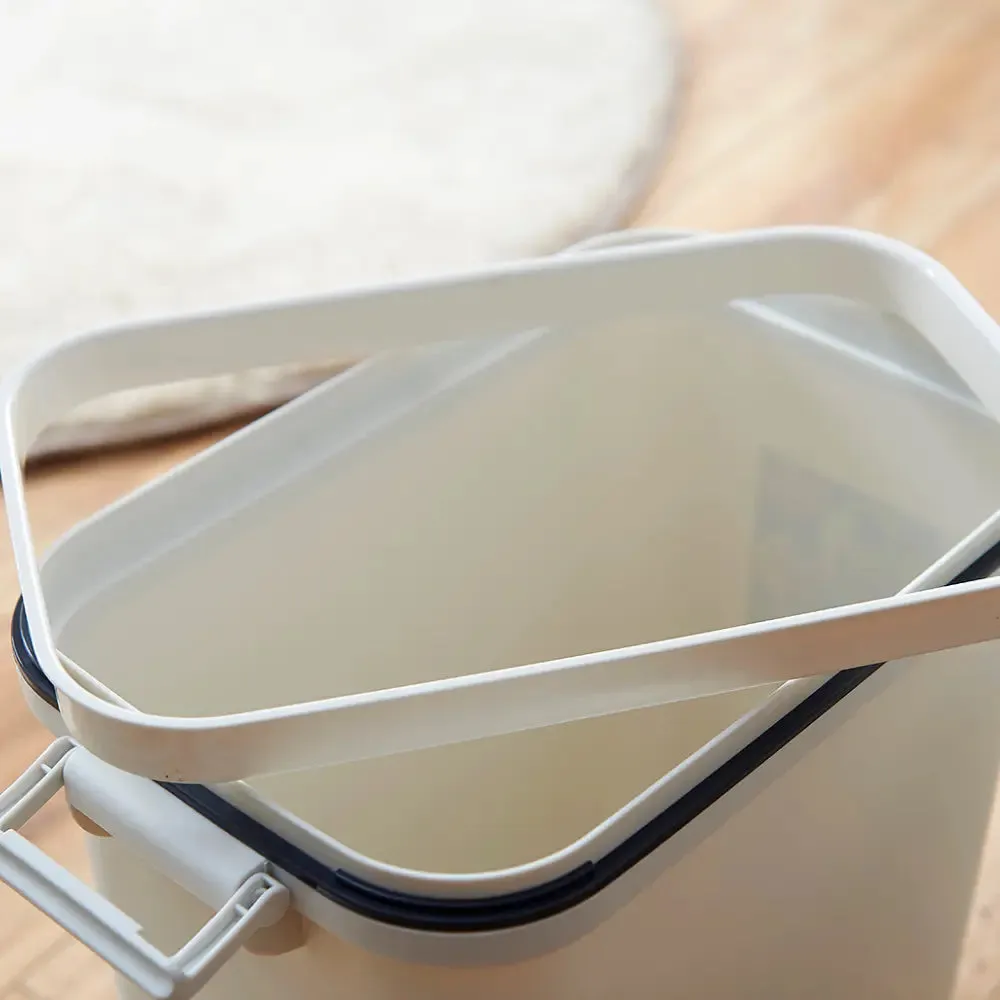 Plastic Swing Top Dustbin | G2610 | 10L | Swing Top Waste Bin | Trash Bin | Plastic Bin