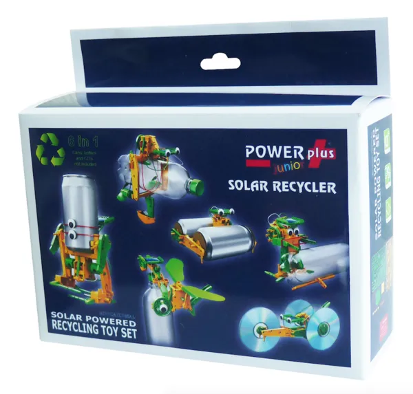 POWERplus Junior Recycler Solar Powered Recycling Toy Set