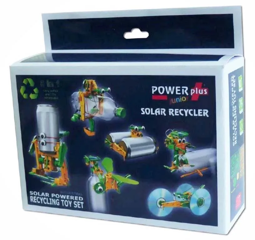 POWERplus Junior Recycler Solar Powered Recycling Toy Set