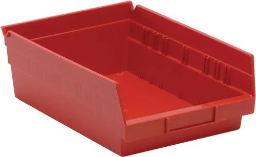 Quantum QSB107 Economy Shelf Bins, 8.38" x 11.63" x 4"