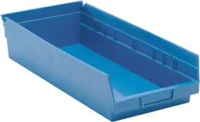 Quantum QSB108 Economy Shelf Bins, 8.38" x 17.88" x 4"