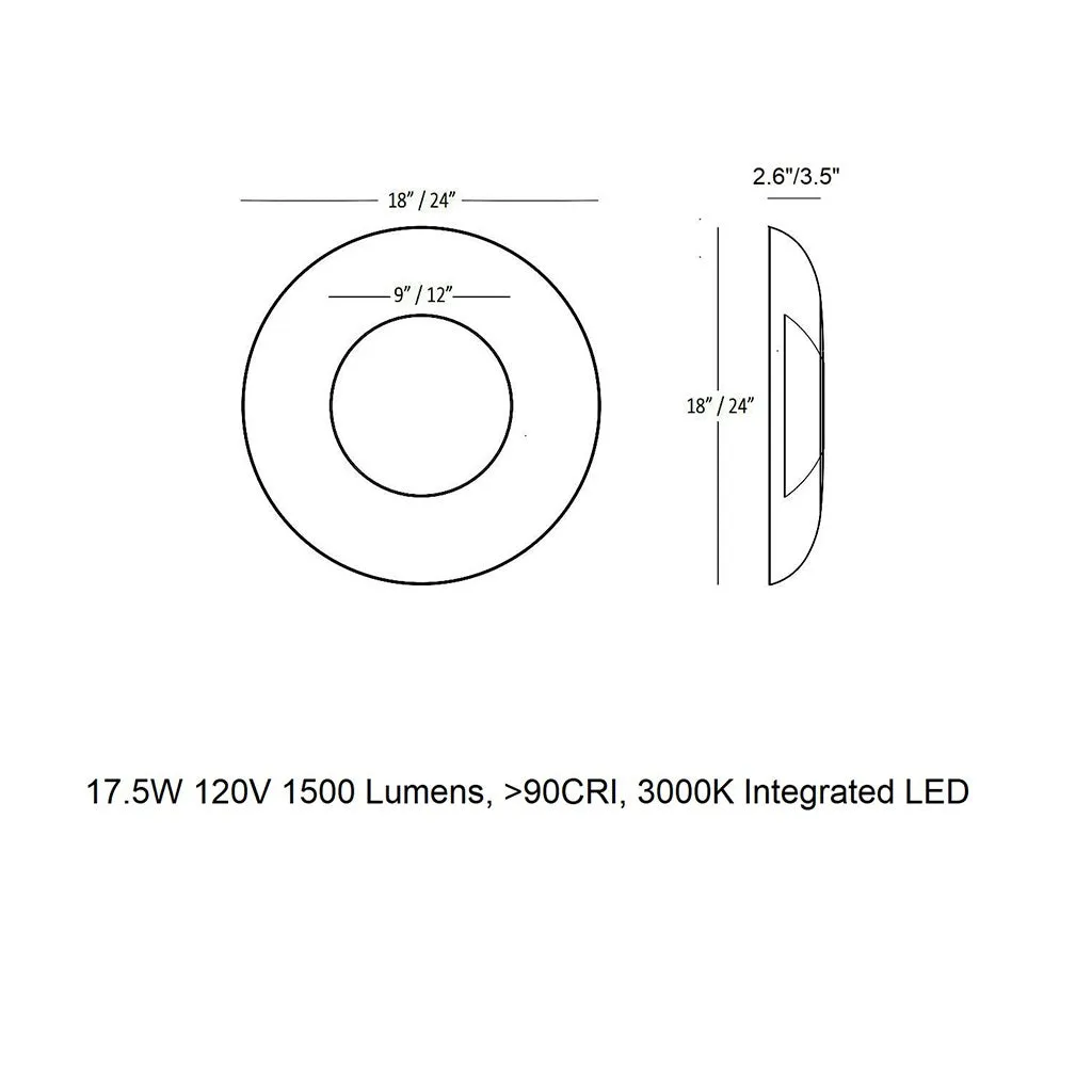 Ramen Outdoor Wall/Ceiling Light