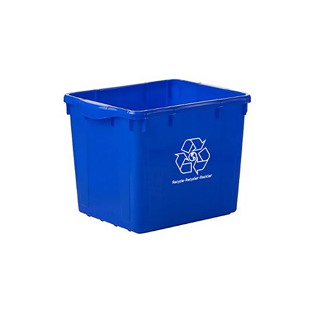 Recycling Bin - Globe Curbside, 16 or 22 Gallon, 9300 / 9301