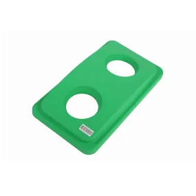 Recycling Bin Lid - Globe Bottle & Can Slim Lid, 9503