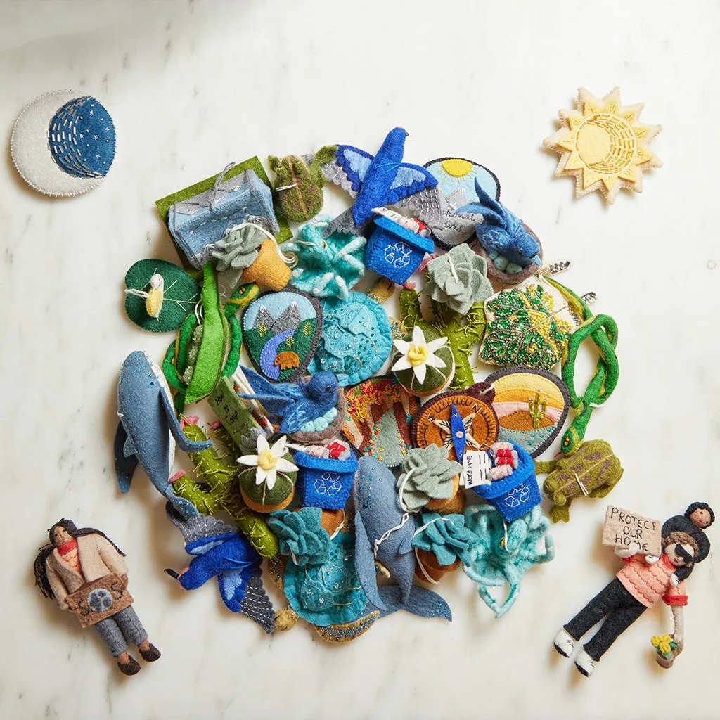 Recycling Bin Ornament