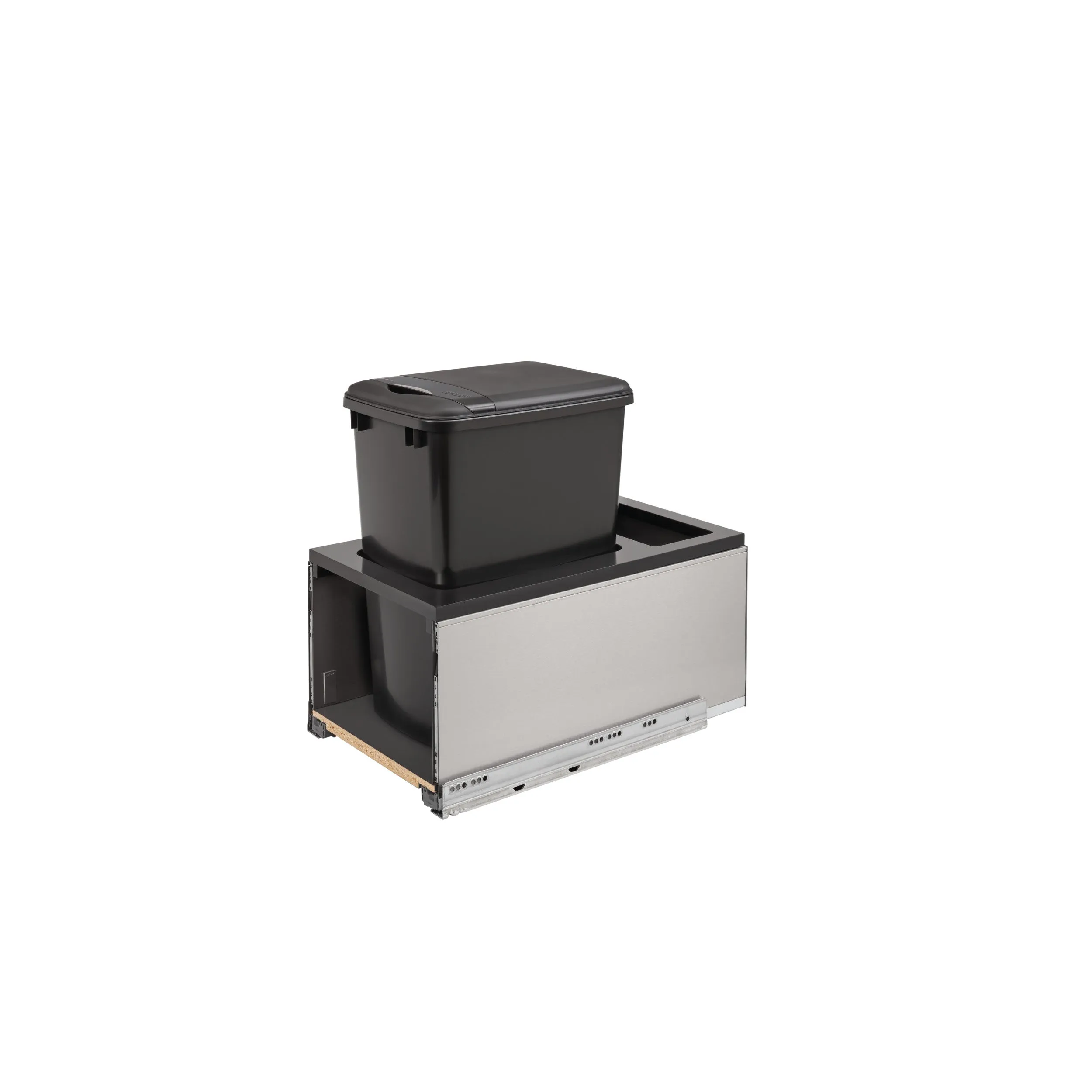 Rev-A-Shelf / 5LB-1535SSBL-118 / Legrabox Pullout Waste/Trash Container w/ Soft-Close