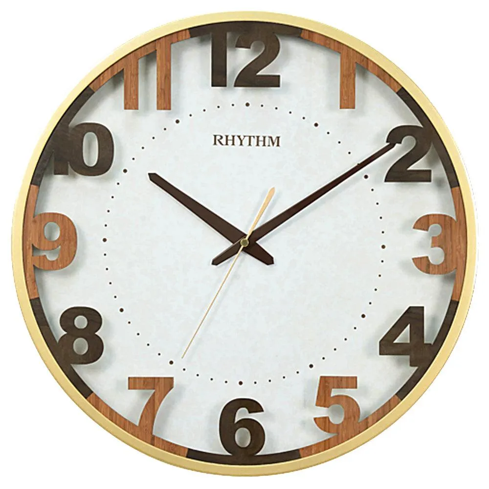 Rhythm Decorative Wall Clock CMG603NR18