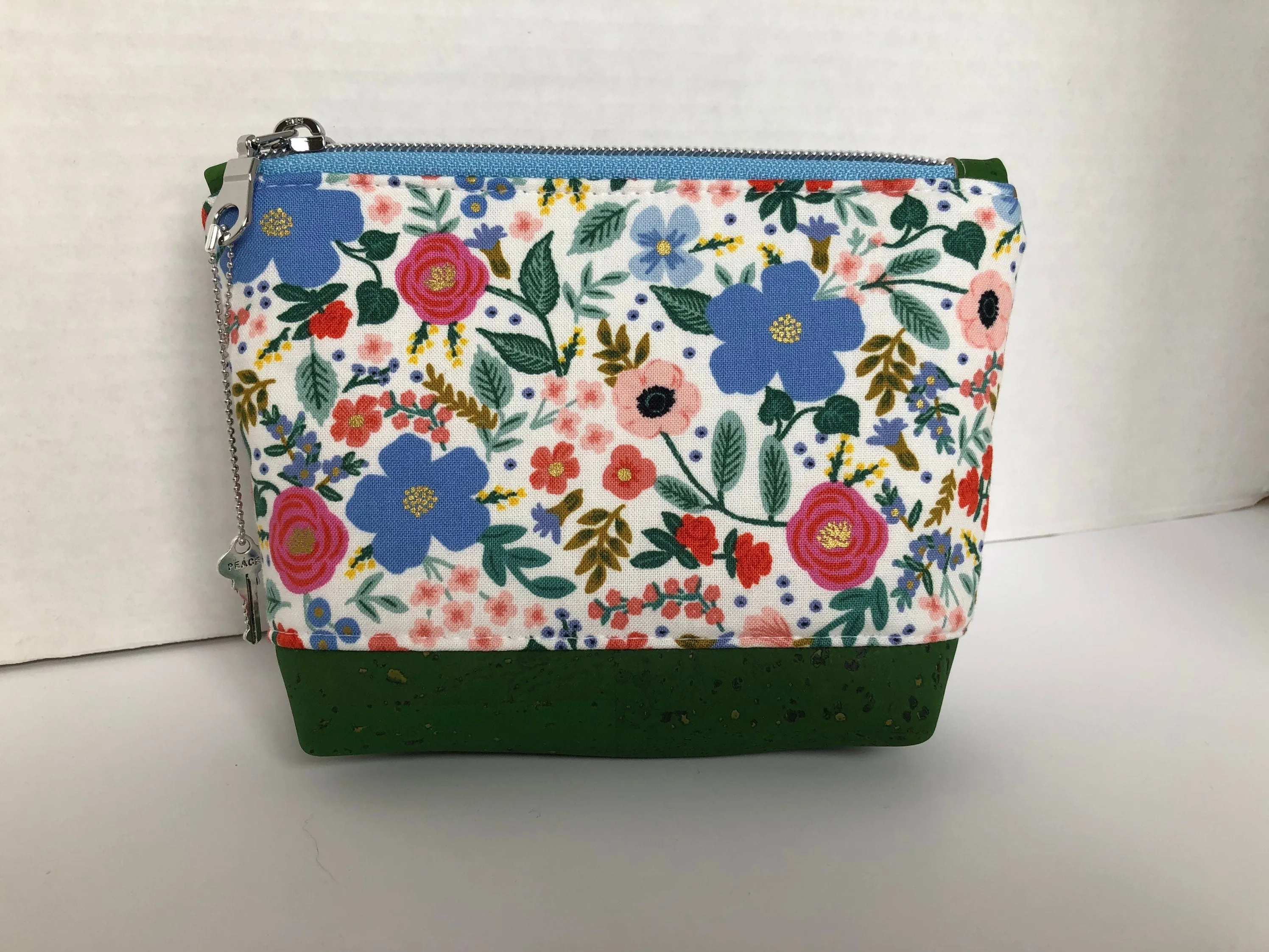 Rifle Paper Co Floral Essential Oil Pouch, Nail Polish Zipper Pouch, Waterproof Cosmetics Bag