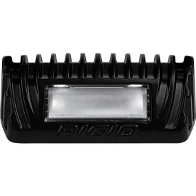 RIGID 1x2 65 Degree DC LED Scene Light Amber Black Housing Single