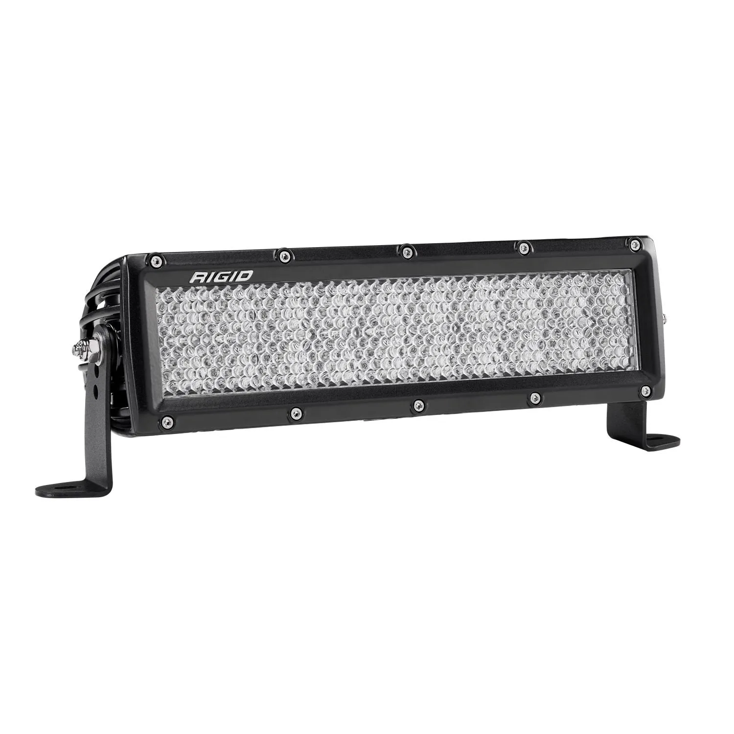 RIGID E-Series PRO LED Light Diffused Lens 10 Inch Black Housing