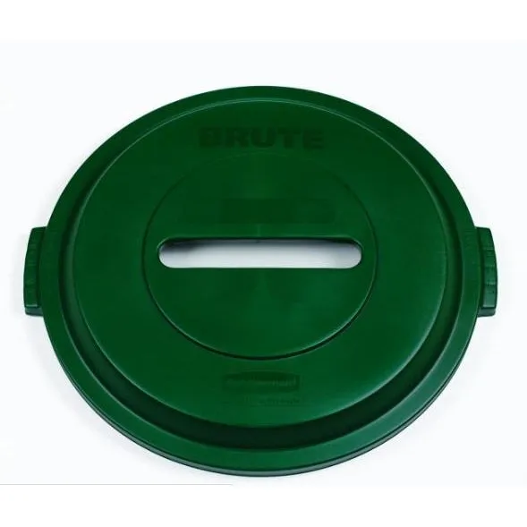 RUBBERMAID BRUTE PAPER RECYCLING TOP FITS ALL 32 GAL BRUTES - GREEN