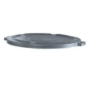 RUBBERMAID BRUTE ROUND LID FOR 55 GALLON CONTAINER - GRAY