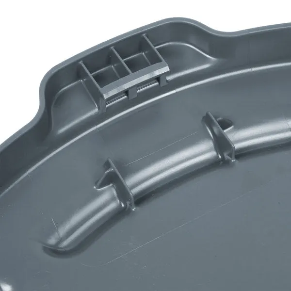 RUBBERMAID BRUTE ROUND LID FOR 55 GALLON CONTAINER - GRAY