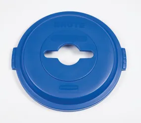 RUBBERMAID BRUTE SINGLE STREAM RECYCLING TOP for 32GAL CONTAINER