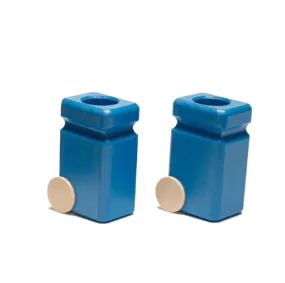 Sale Fagus Wooden Recycling Cans, Blue