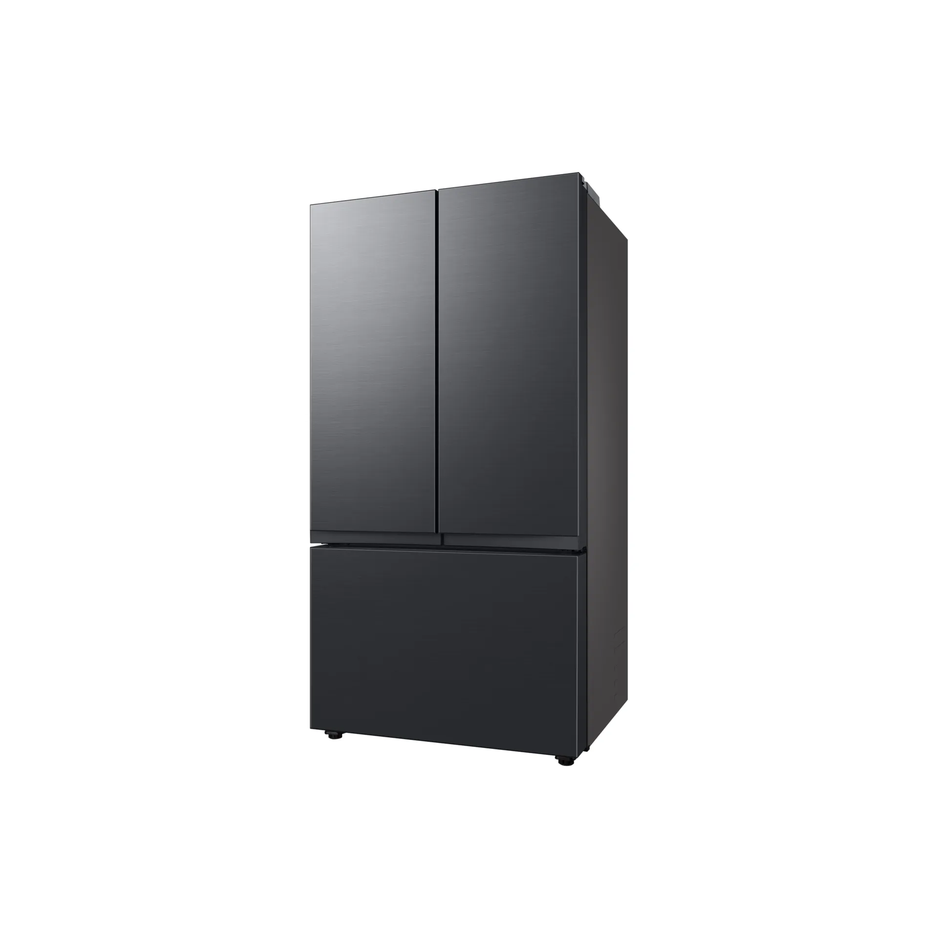 Samsung Bespoke 674L Freestanding French Style Fridge Freezer - Black | RF24BB620EB1EU