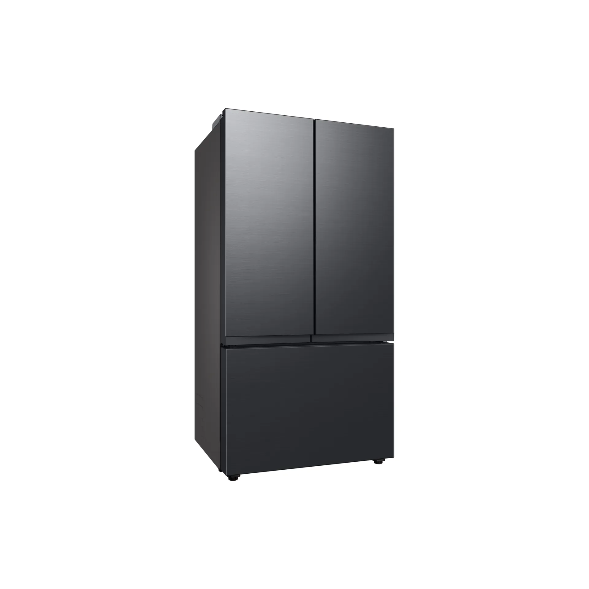Samsung Bespoke 674L Freestanding French Style Fridge Freezer - Black | RF24BB620EB1EU