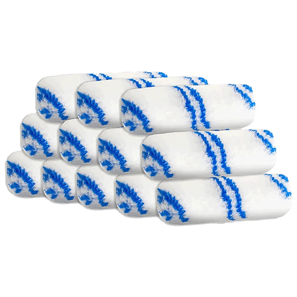 Set of 10pcs 100mm/4inch Cylinder Paint Brush Rollers Cover (indoor walls) WCB4941