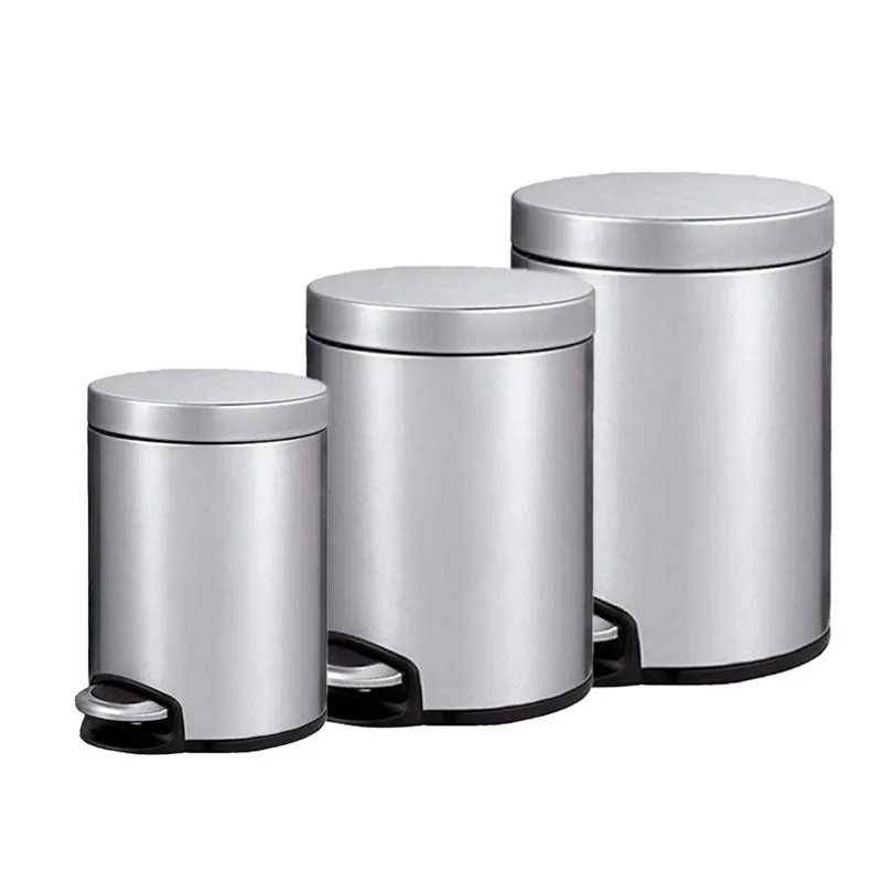 Set of 3 Eko Serene Step Can 5L, 8L, 12L