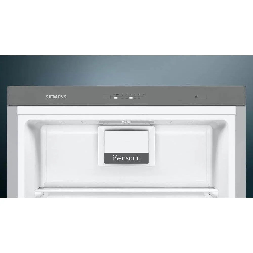 Siemens iQ300 346L Freestanding Tall Larder Fridge - Stainless Steel | KS36VVIEPG