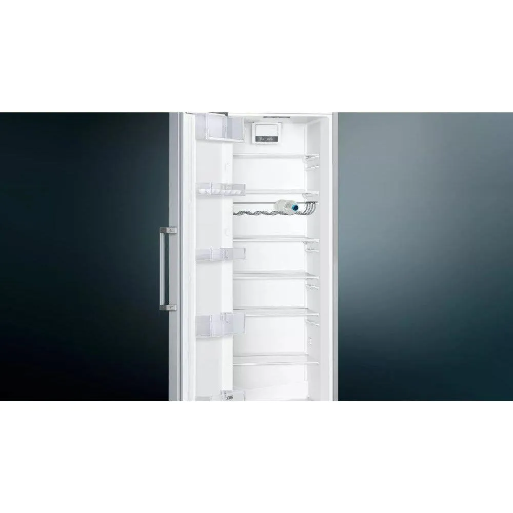 Siemens iQ300 346L Freestanding Tall Larder Fridge - Stainless Steel | KS36VVIEPG